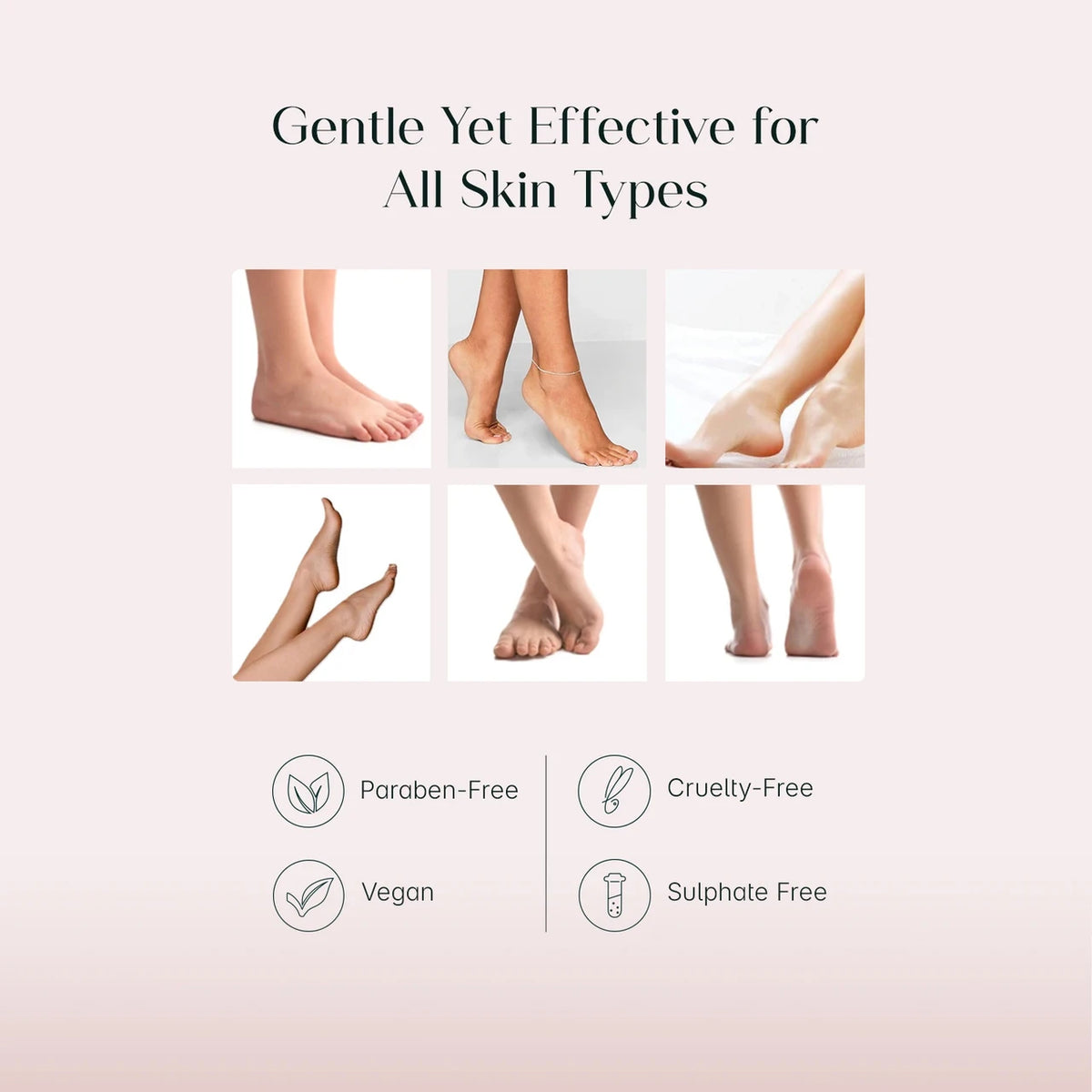 JEVONS Glycolic Acid Foot Peeling Mask | Exfoliating Foot Mask for Dry, Rough & Dead Skin | Soft & Smooth Feet Care | 1 Pair (40g)