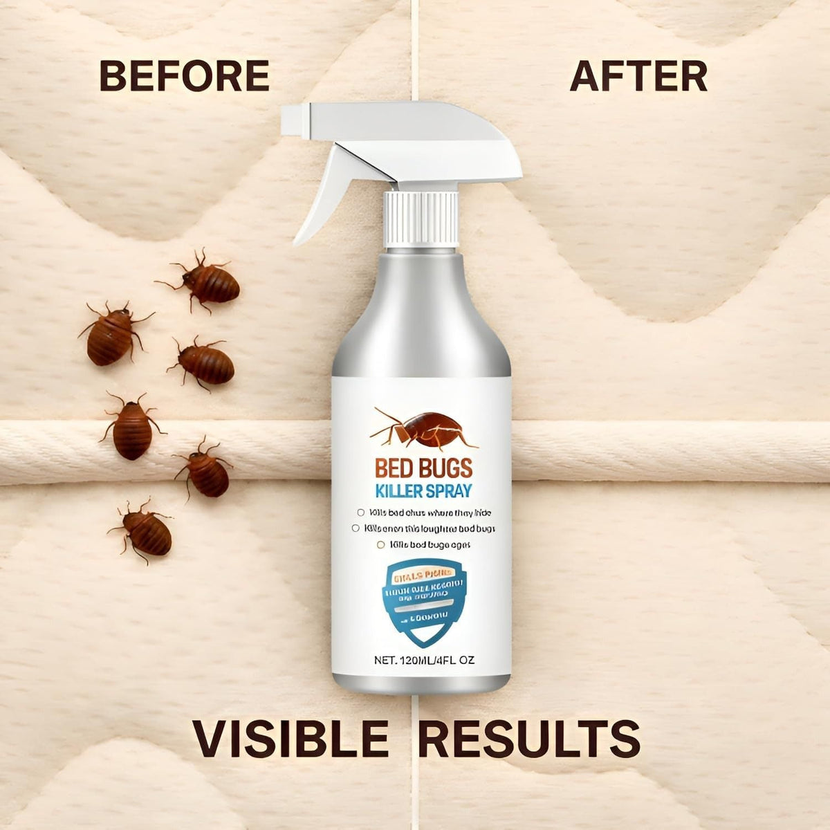 Crawling Insect Killer – Cockroach Killer Spray | Instant Kill | Deep-Reach Nozzle | Fresh Fragrance