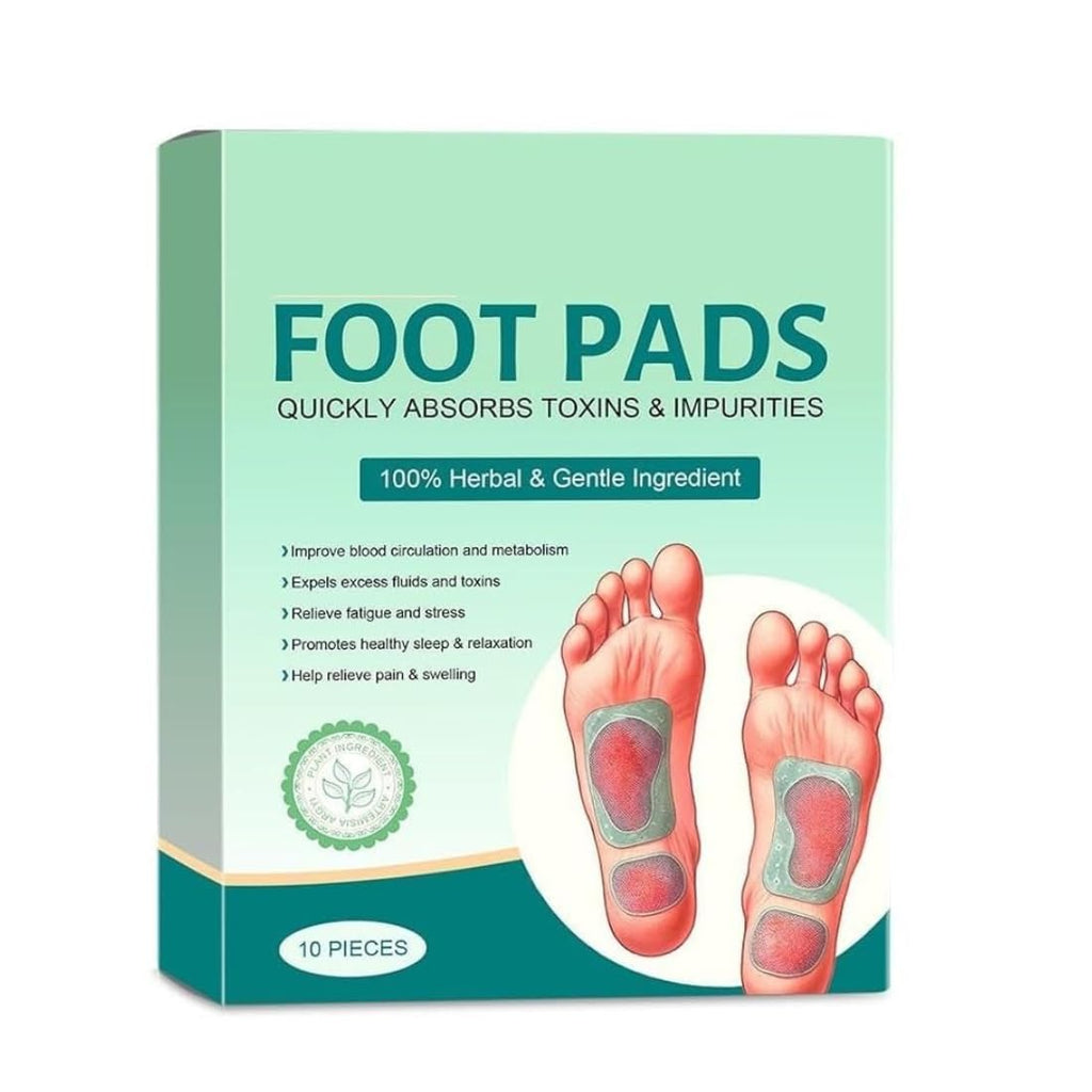 LAKULISH COLLECTION 100% Herbal And Gentle Ingredient Detox Foot Pads, Natural Ingredients for Sleep Aid, Pain Relief, Toxin Removal with Bamboo Vinegar and...