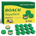 HIRVA CREATION Roach Repellent Tablets – 12 Pcs, Indoor & Outdoor Cockroach Deterrent, Natural Pest Control Discs, Keep Roaches Away, Protect Home &...