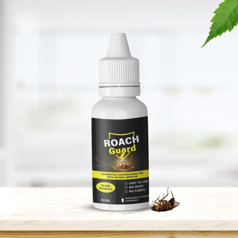 Anti Roach Gel Fast Acting Cockroach Killer | Odourless Kitchen Safe Pest Control Gel for Home
