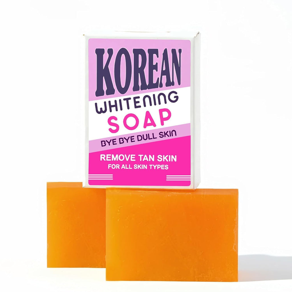 JEVONS Korean Brightening Soap 100g with Kojic Acid, Vitamin C & Niacinamide | For Face & Body | Helps Reduce the Appearance of Dark Spots & Tanning | All Skin Types