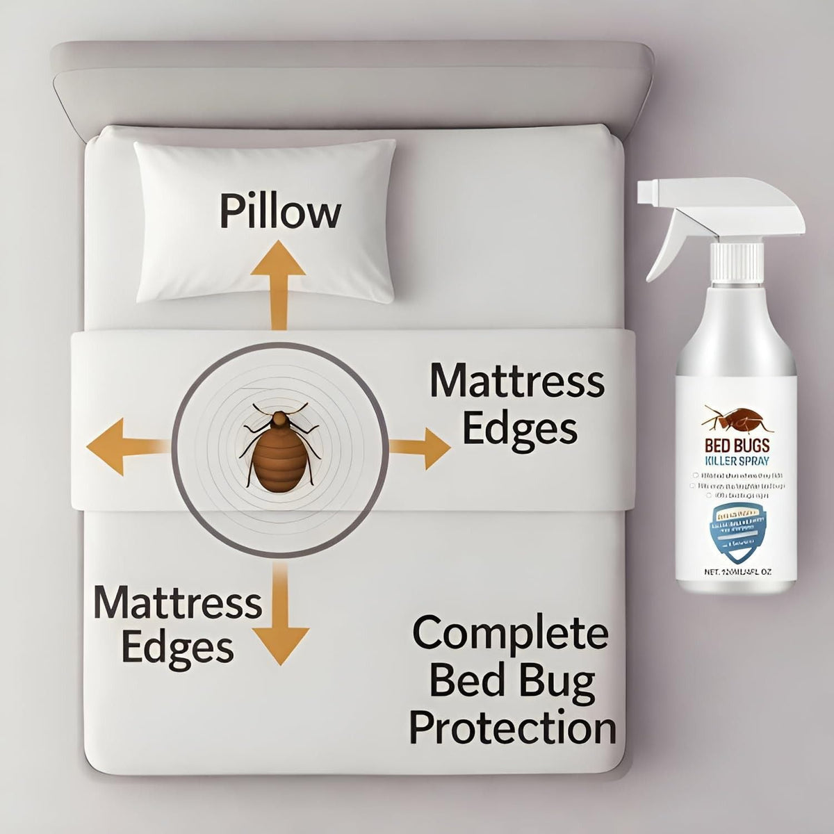 Crawling Insect Killer – Cockroach Killer Spray | Instant Kill | Deep-Reach Nozzle | Fresh Fragrance