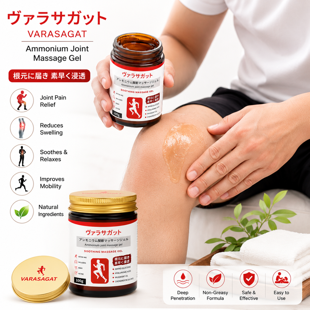 Japanese Soothing Massage Gel | Cooling & Fast-Absorbing Body Massage Gel for Neck, Shoulder, Back, Knee & Muscle Comfort   pack of 2