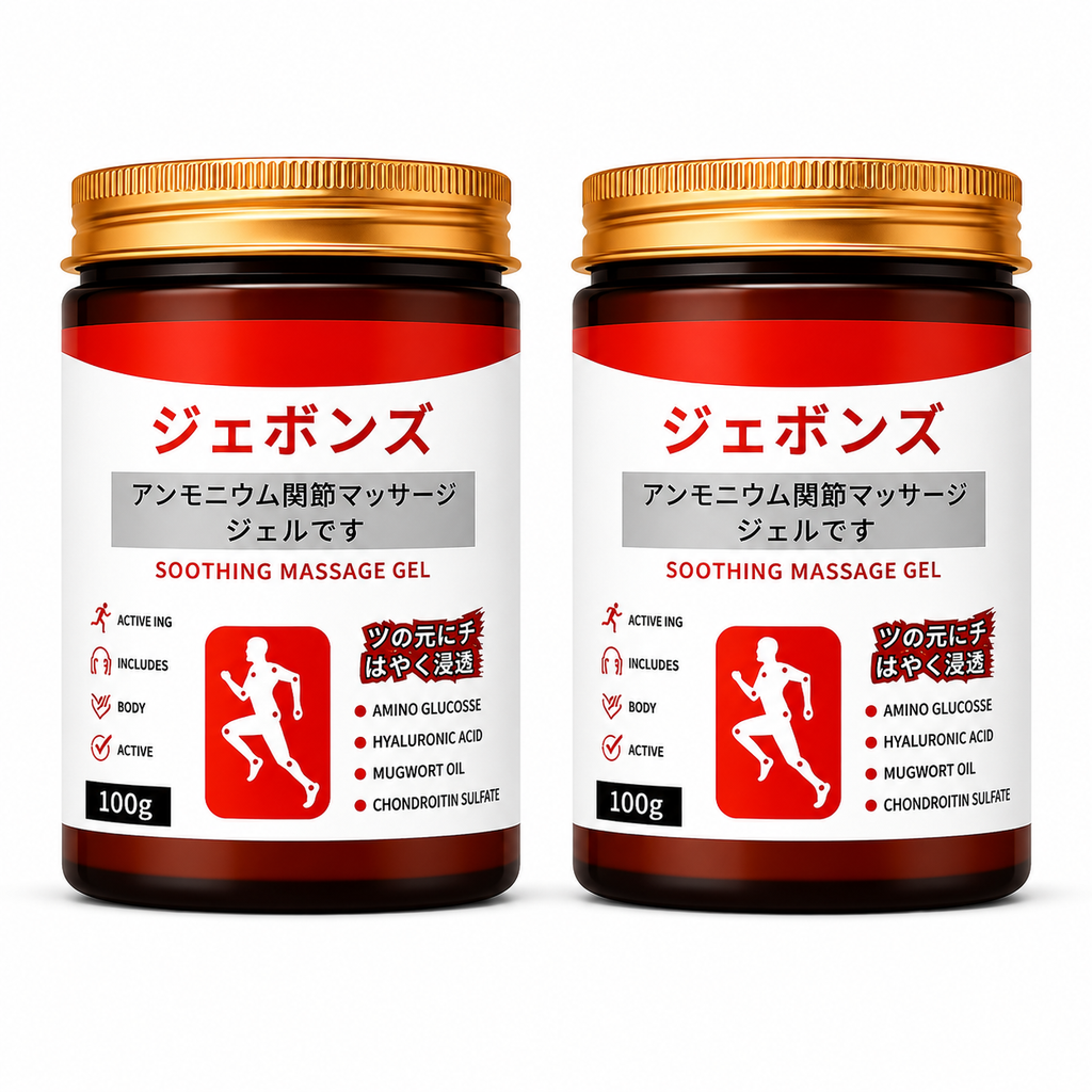 Japanese Soothing Massage Gel | Cooling & Fast-Absorbing Body Massage Gel for Neck, Shoulder, Back, Knee & Muscle Comfort   pack of 2