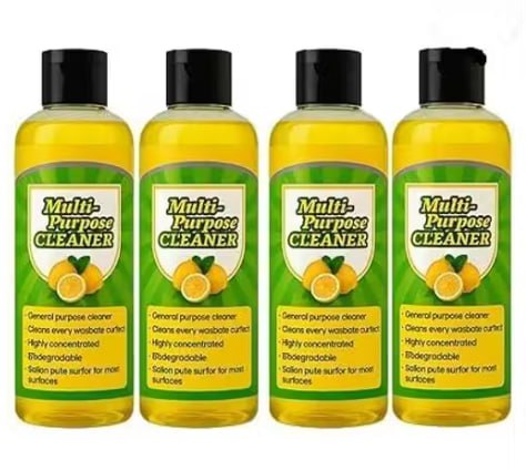 All Purpose Multifunctional Cleaning Lotion – Concentrated Multipurpose Cleaner Liquid | High-Performance Kitchen & Bathroom Cleaning Cream [pack of 4]